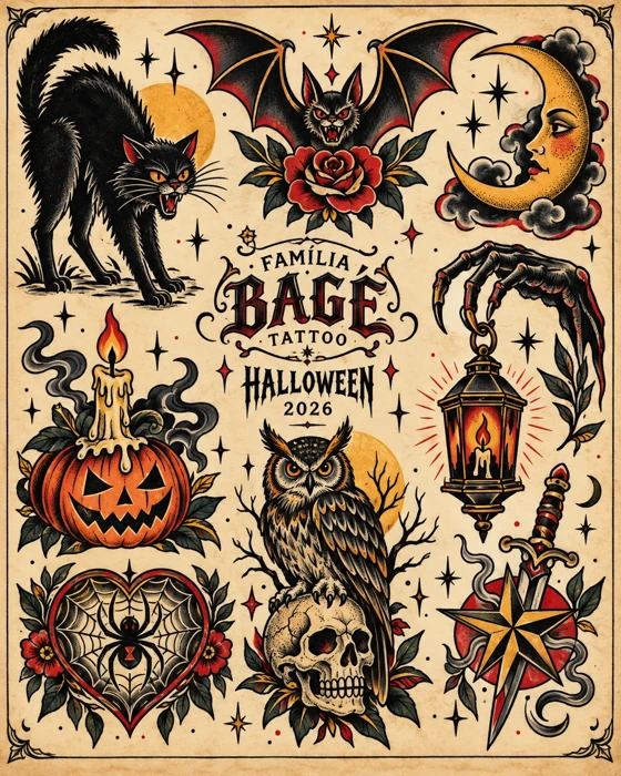 JUH-05 — Gatos, Morcegos & Lua — flash de Juh Godoy para o Halloween 2026 em Porto Alegre
